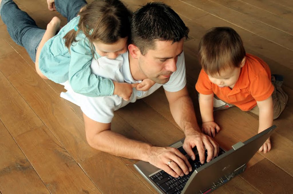 Dad-and-kids | Scott Legal, P.C.