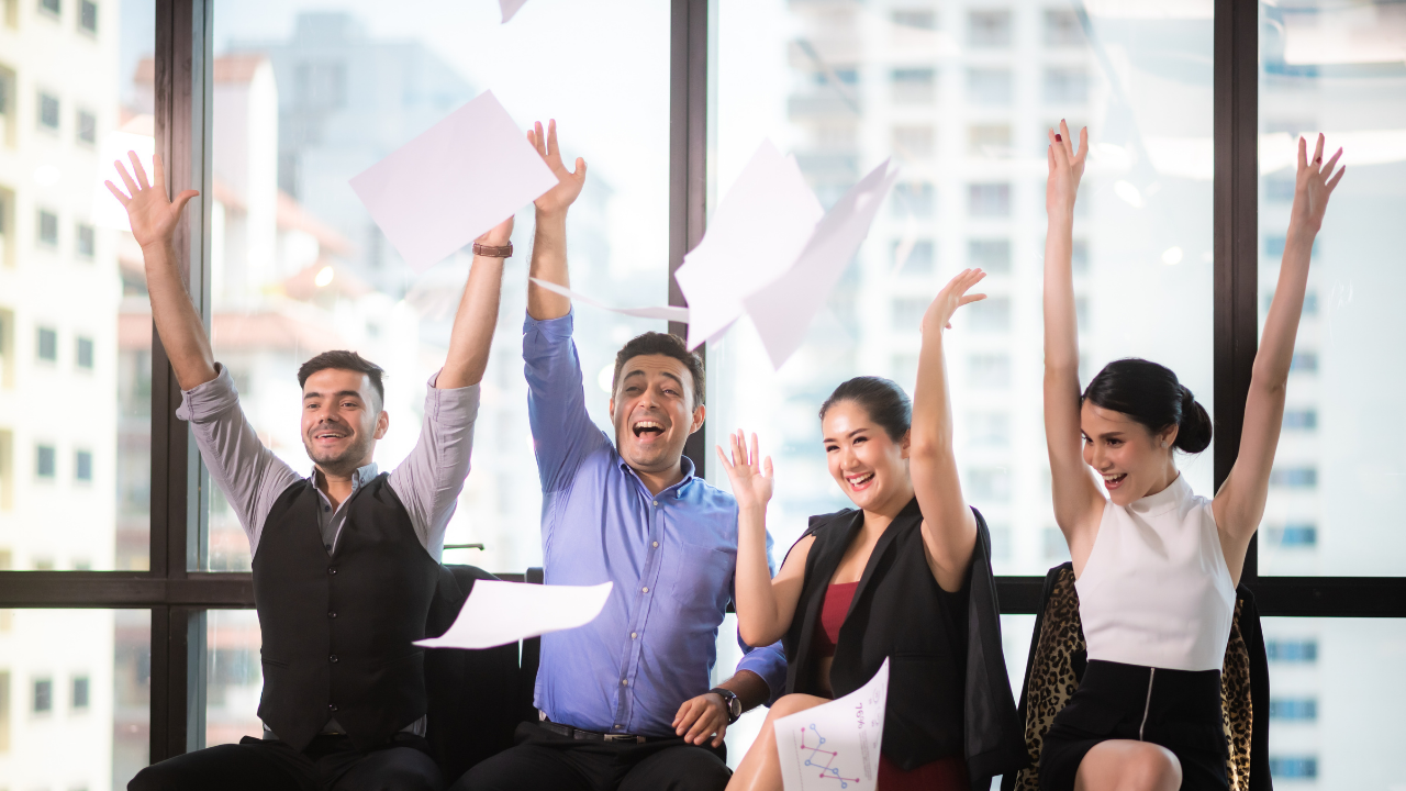 Celebrating team | Scott Legal, P.C. Celebrating team