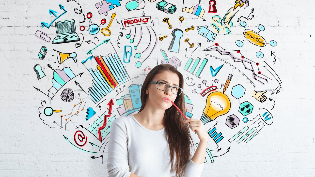 Woman considering her business ideas | Scott Legal, P.C. Woman considering her business ideas