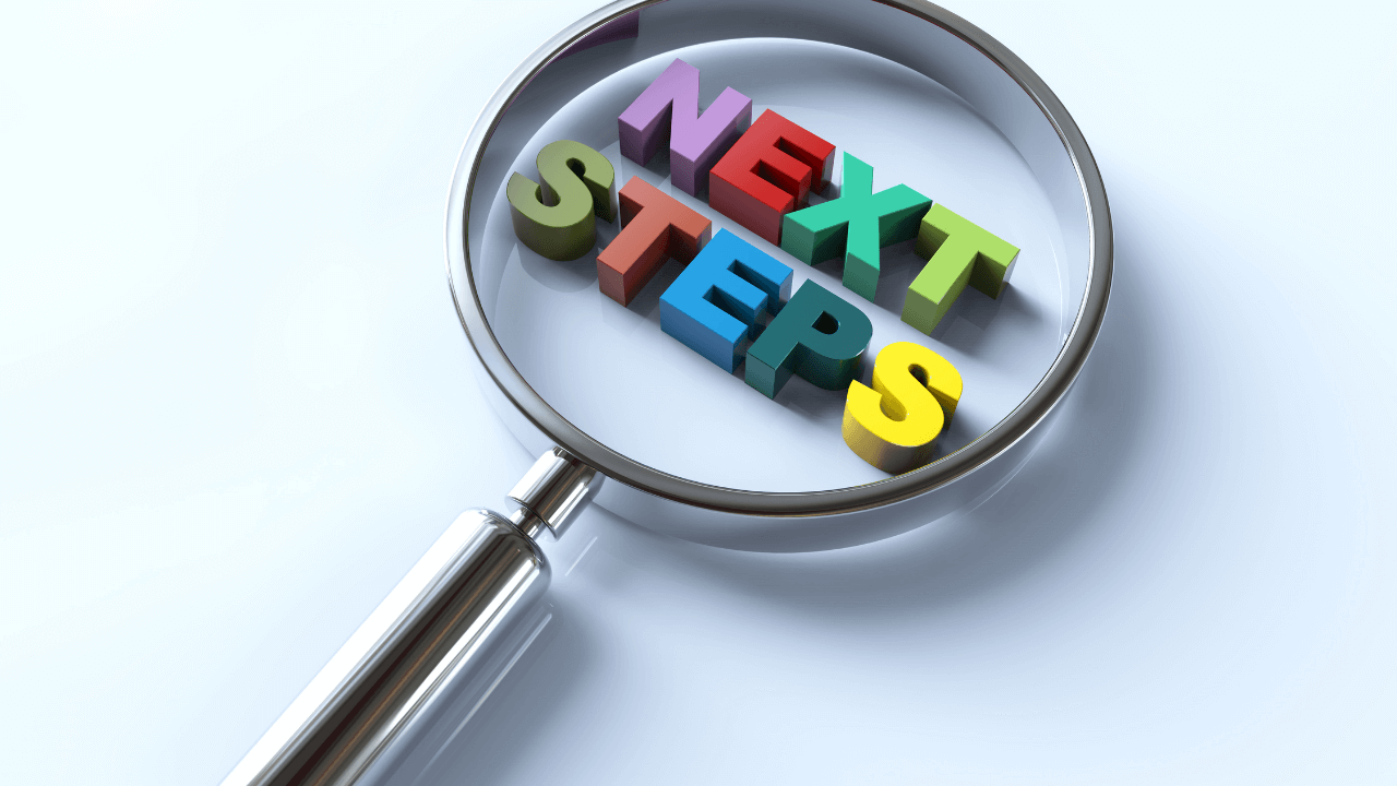 Next steps in a magnified glass | Scott Legal, P.C. Next steps in a magnified glass