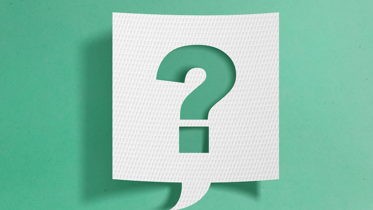 A green question mark | Scott Legal, P.C. A green question mark