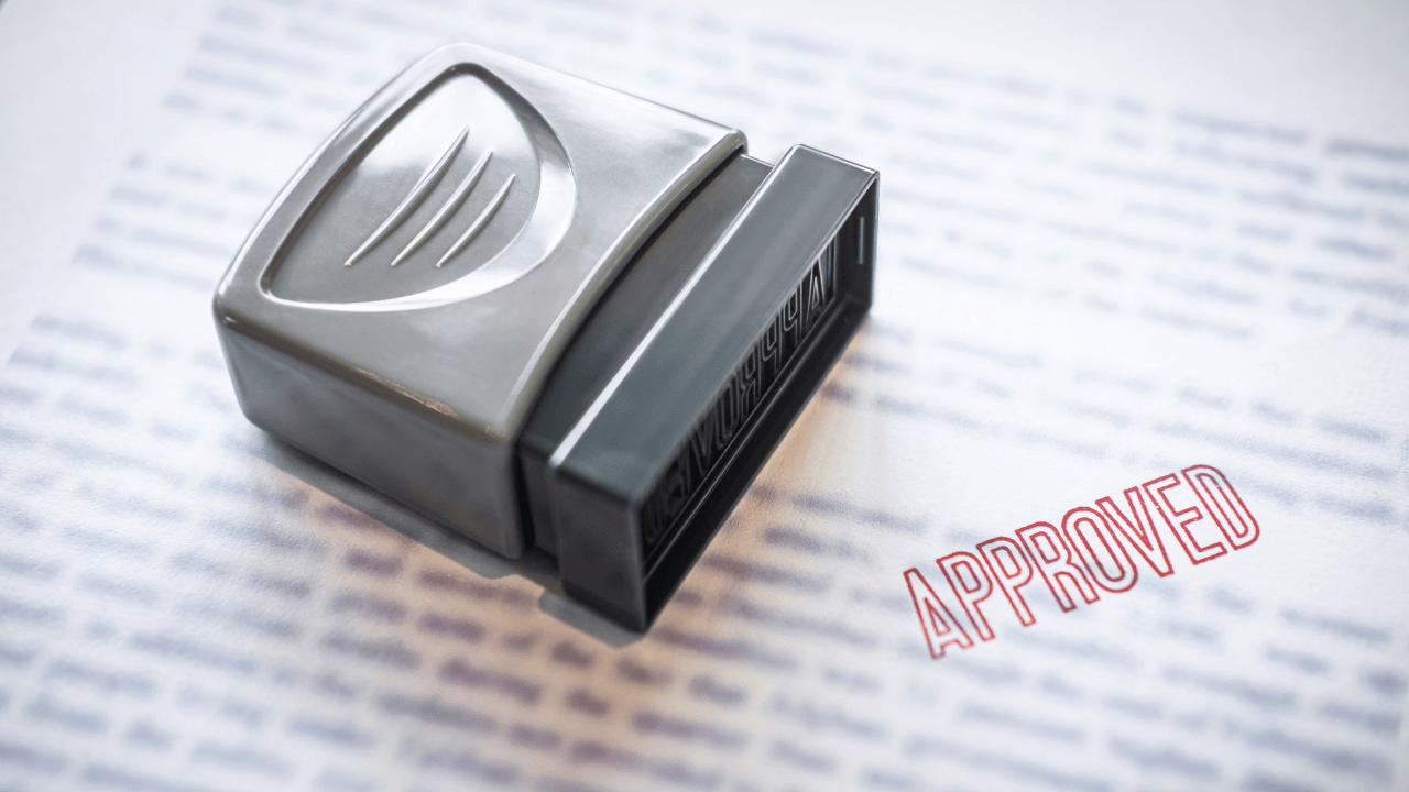 Approved stamped on official documents | Scott Legal, P.C. Approved stamped on official documents