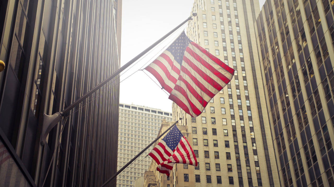 Two US flags on a US consulate | Scott Legal, P.C. Two US flags on a US consulate