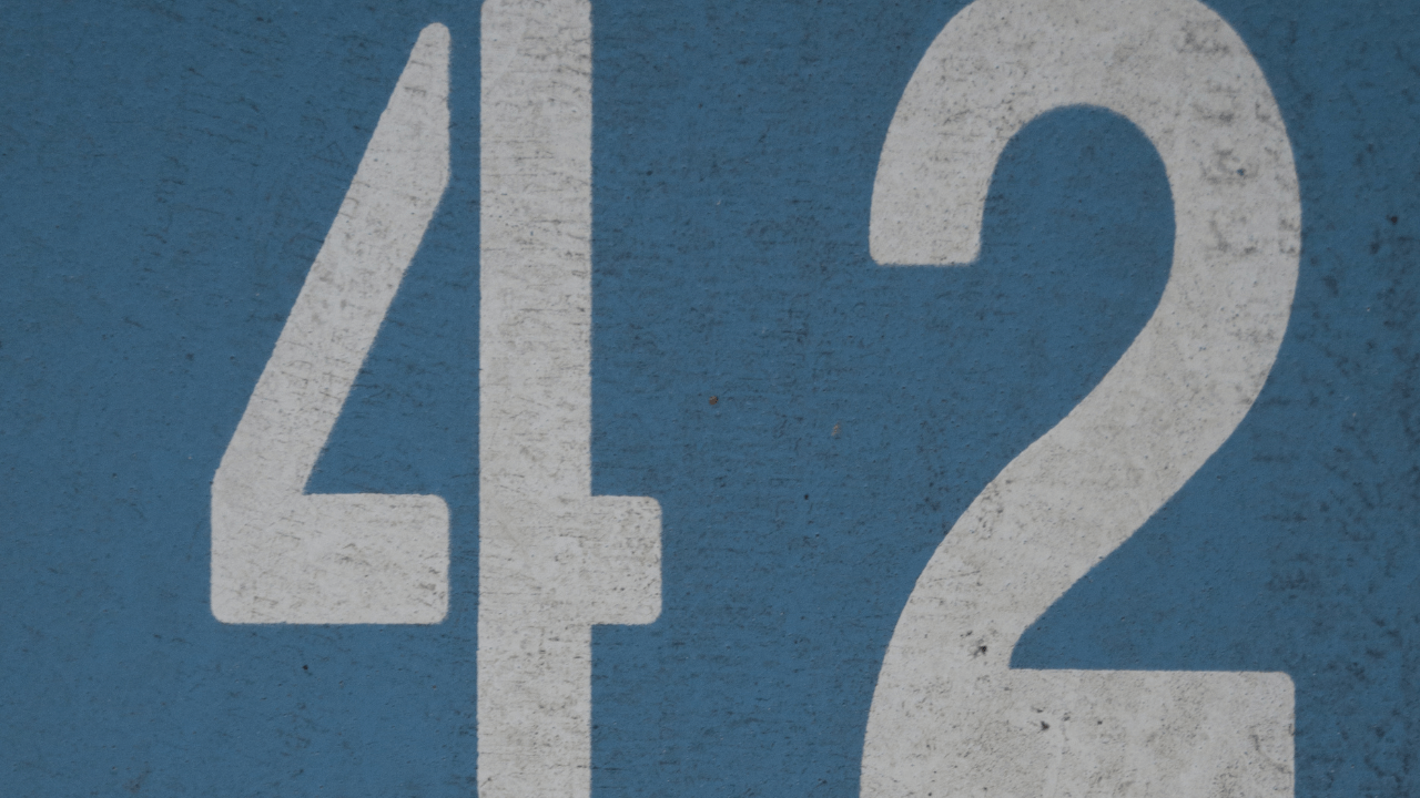 The number 42 | Scott Legal, P.C. The number 42