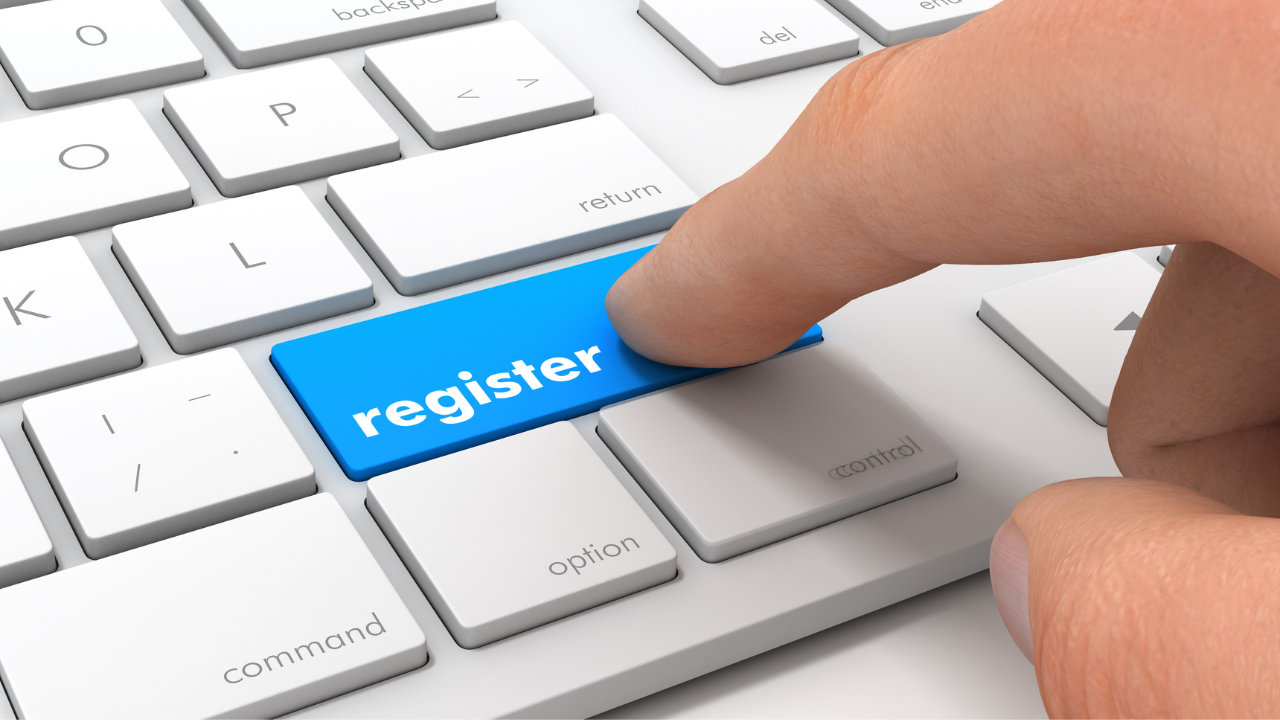 A man hitting the "register" key on a keyboard | Scott Legal, P.C. A man hitting the "register" key on a keyboard