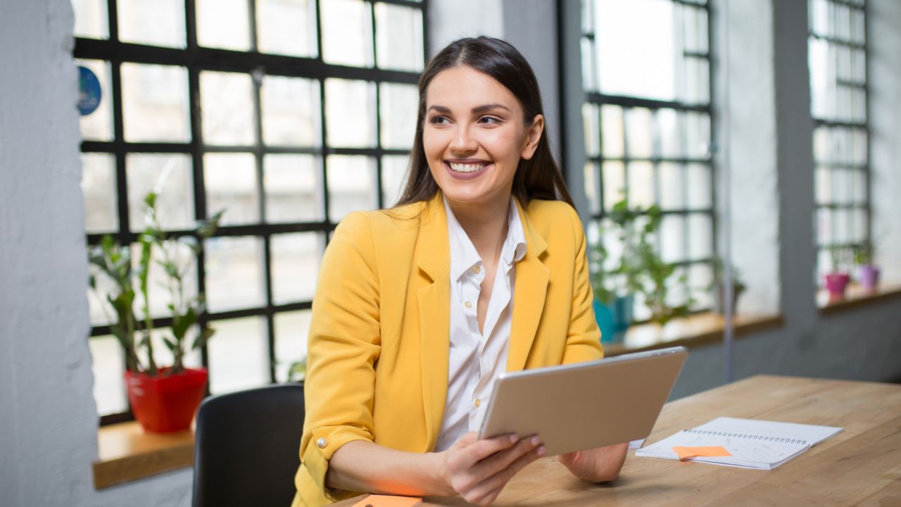 Entrepreneur happy at an approval | Scott Legal, P.C. Entrepreneur happy at an approval