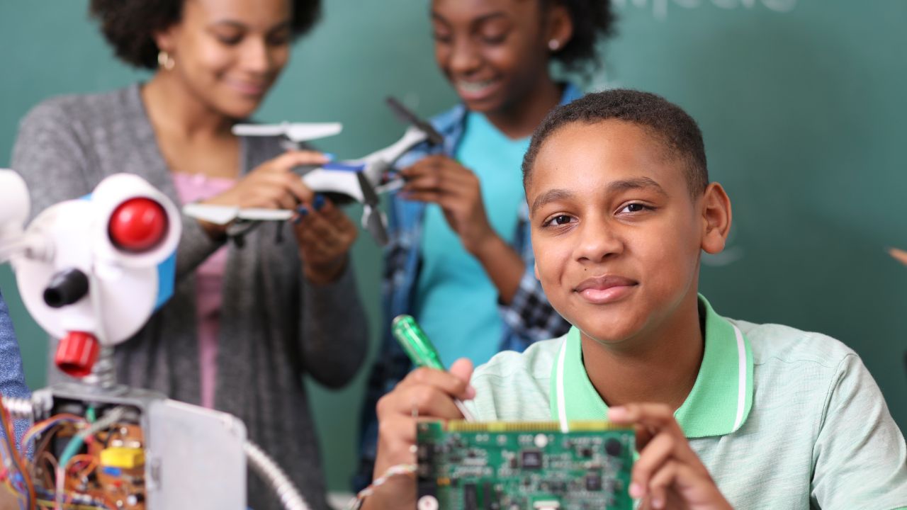 Children learning at a school | Scott Legal, P.C. Children learning at a school