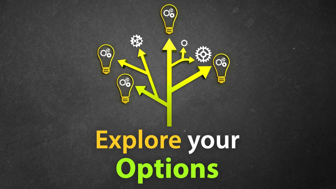 Explore your options chart on a floor | Scott Legal, P.C. Explore your options chart on a floor