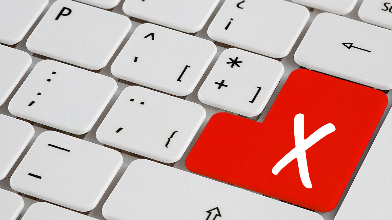 A cancel key on a keyboard | Scott Legal, P.C. A cancel key on a keyboard