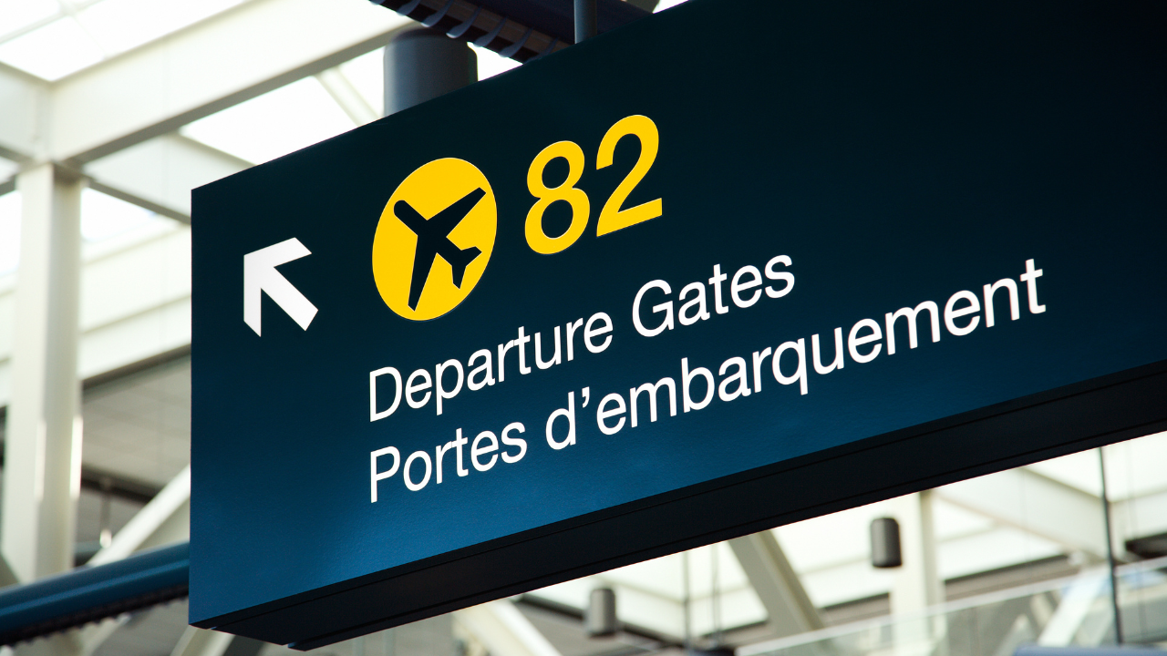 Departure gate 82 pictured | Scott Legal, P.C. Departure gate 82 pictured