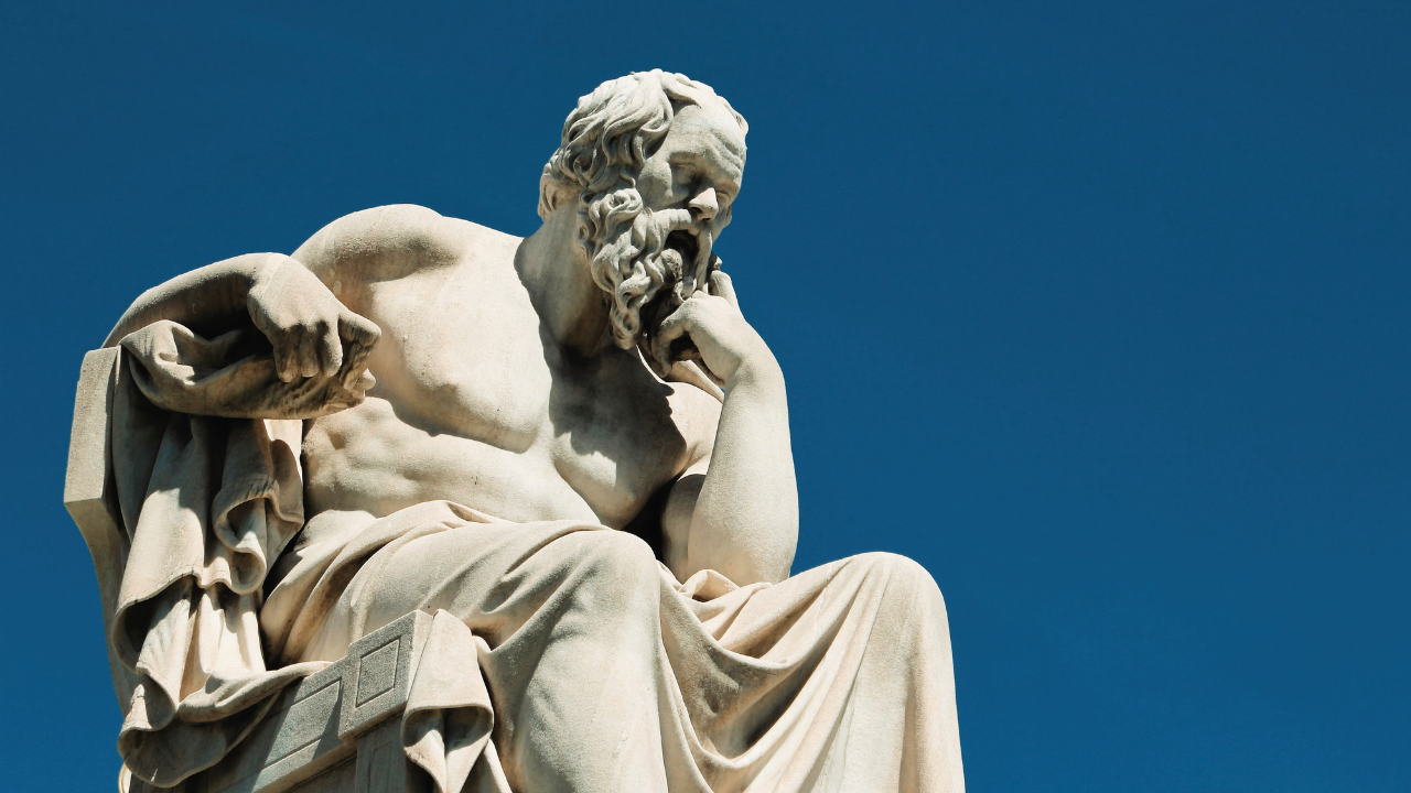 A philosopher statue | Scott Legal, P.C. A philosopher statue
