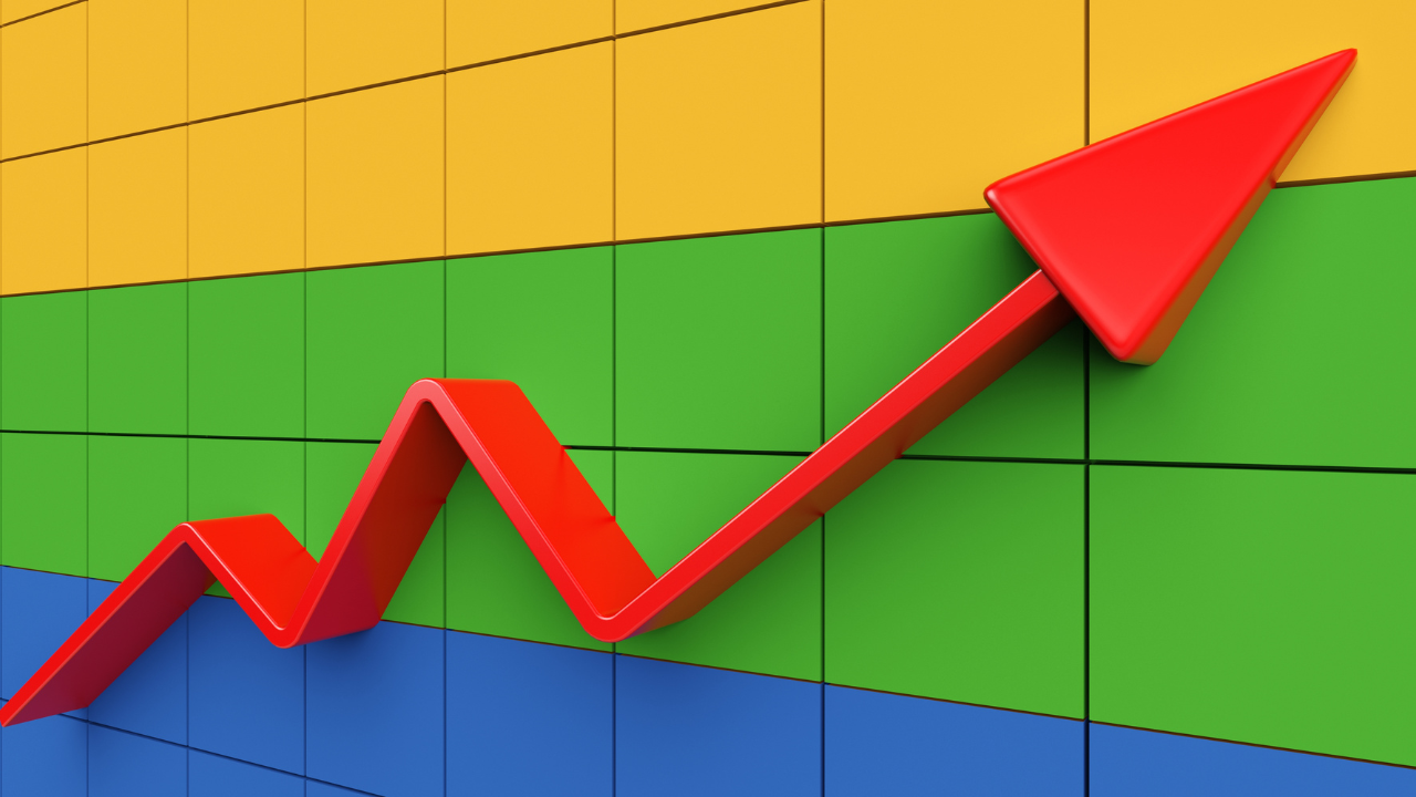 An increase arrow on a chart | Scott Legal, P.C. An increase arrow on a chart