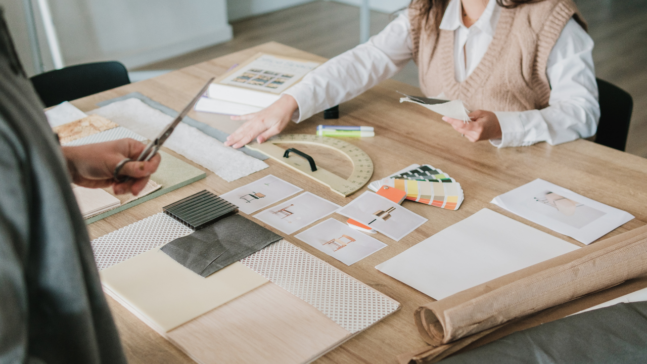interior design laid out on a table | Scott Legal, P.C. interior design laid out on a table