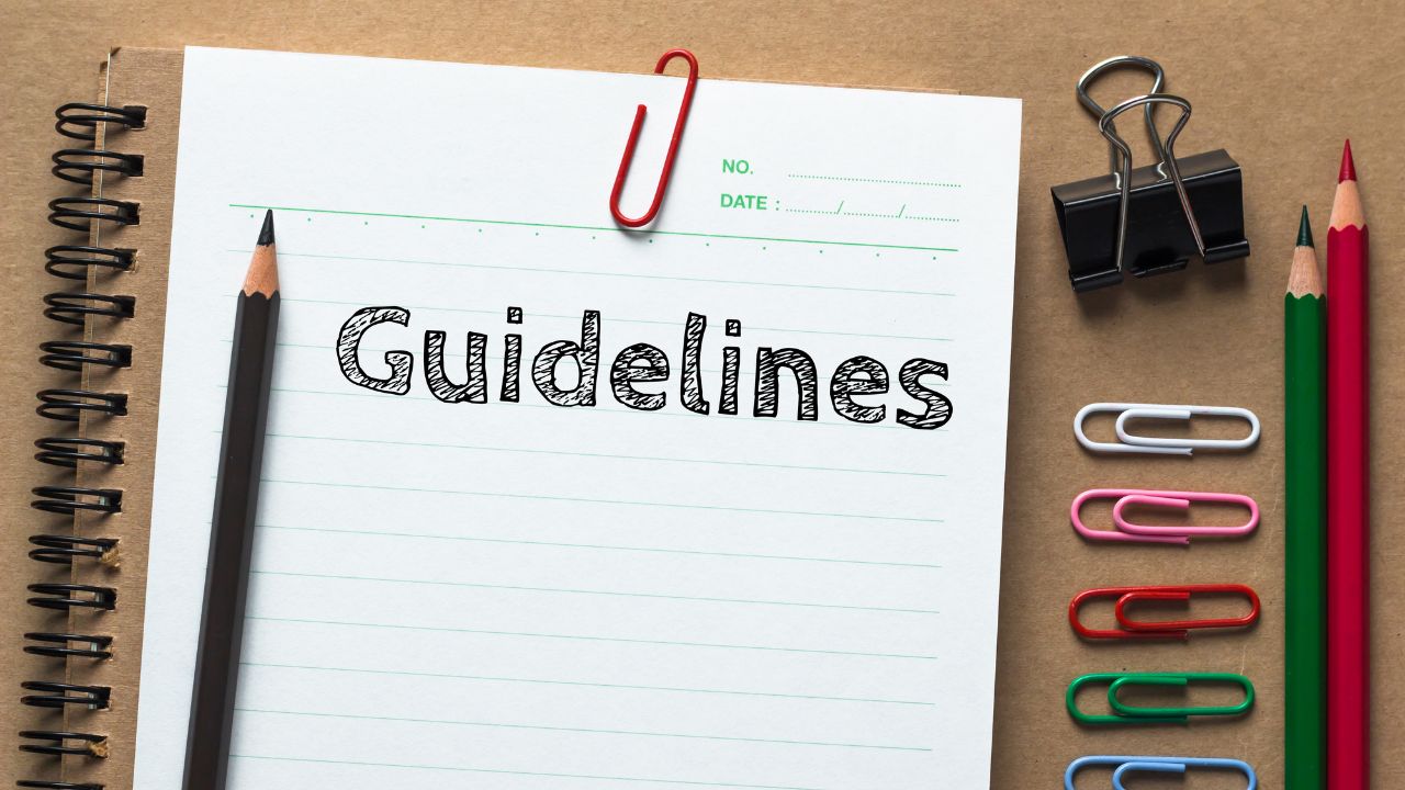 Guidelines on a piece of lined paper | Scott Legal, P.C. Guidelines on a piece of lined paper