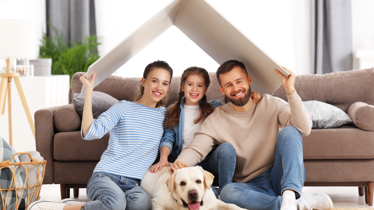 A happy family of 3 and a dog | Scott Legal, P.C. A happy family of 3 and a dog