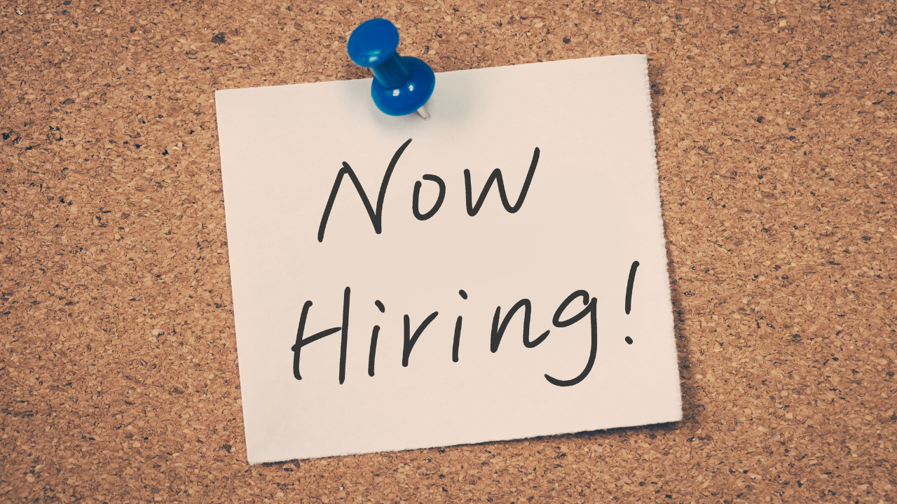 Now hiring sign | Scott Legal, P.C. Now hiring sign