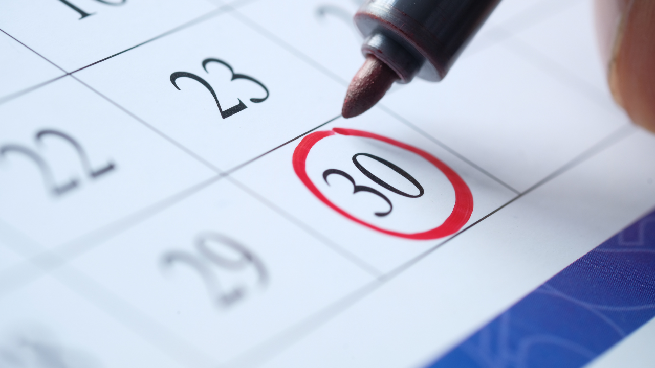 Day on a calendar circled | Scott Legal, P.C. Day on a calendar circled