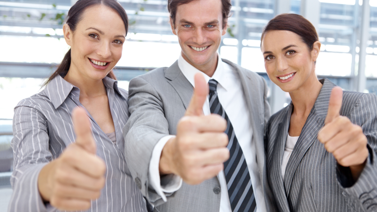 three people thumbs up | Scott Legal, P.C. three people thumbs up