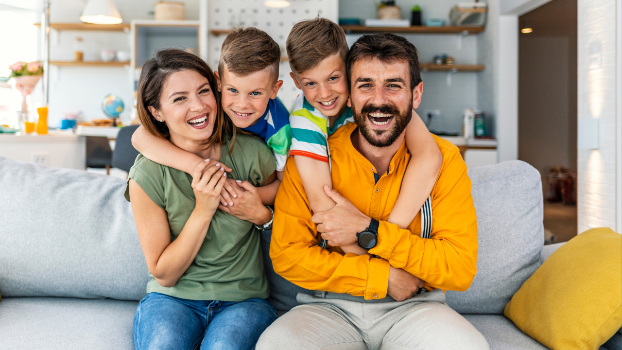 A happy family of 4 | Scott Legal, P.C. A happy family of 4