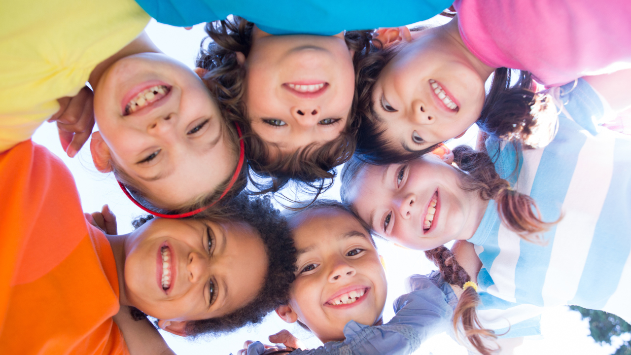 A group of children playing | Scott Legal, P.C. A group of children playing