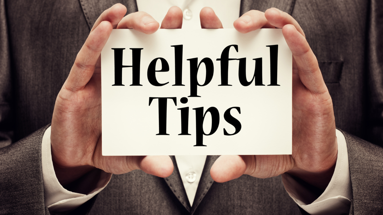helpful tips on a sign | Scott Legal, P.C. helpful tips on a sign