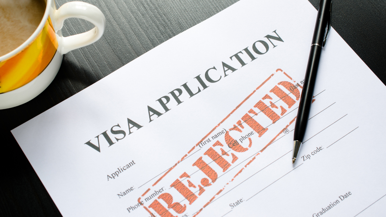 A rejected visa application | Scott Legal, P.C. A rejected visa application