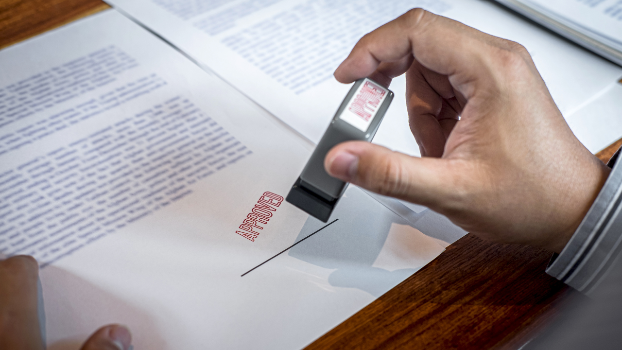 approved stamp | Scott Legal, P.C. approved stamp