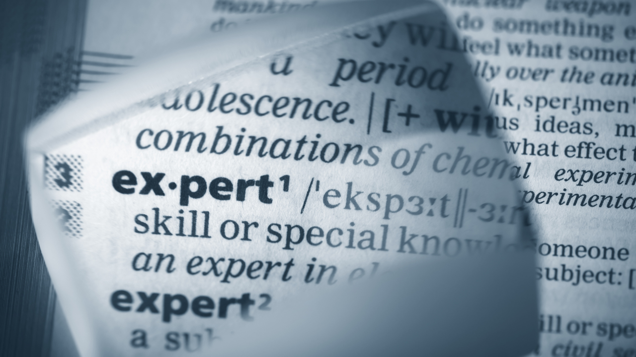 The word expert in the dictionary | Scott Legal, P.C. The word expert in the dictionary