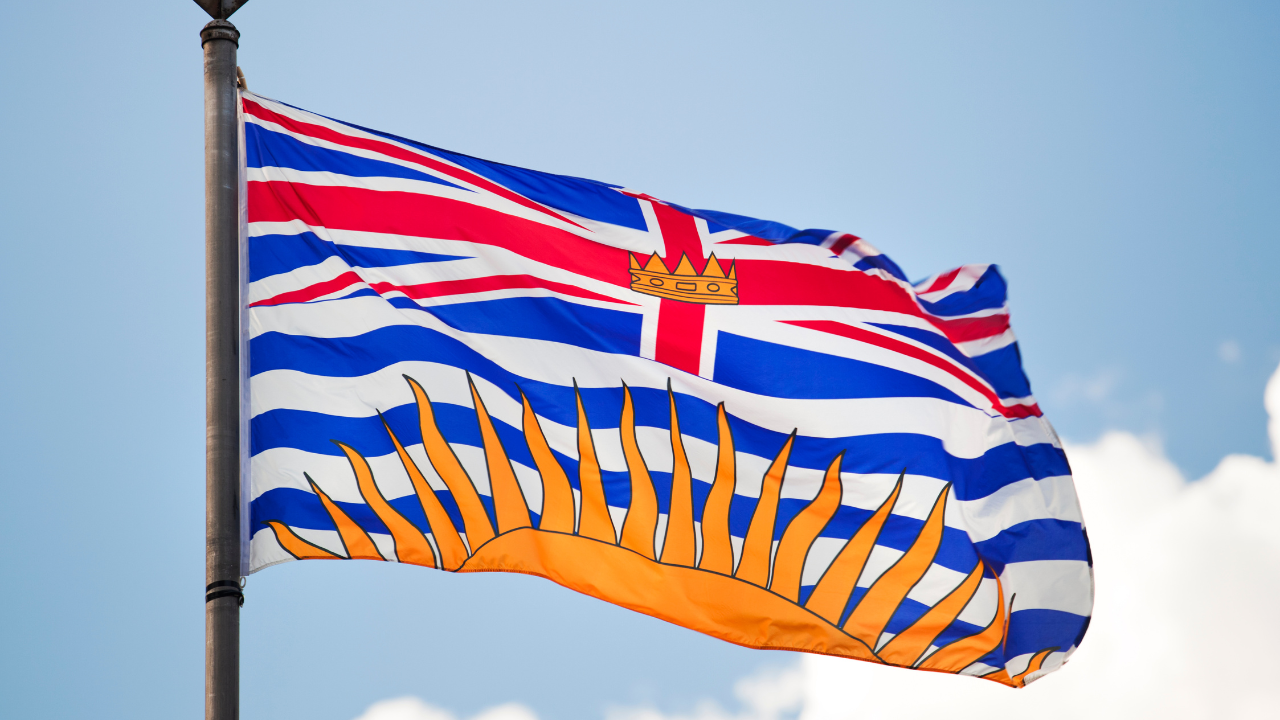 British Columbia flag | Scott Legal, P.C. British Columbia flag
