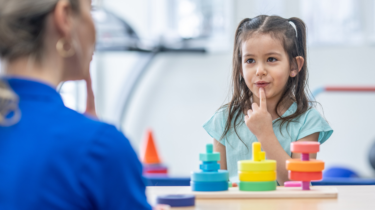 Language therapy between a child and a teacher | Scott Legal, P.C. Language therapy between a child and a teacher