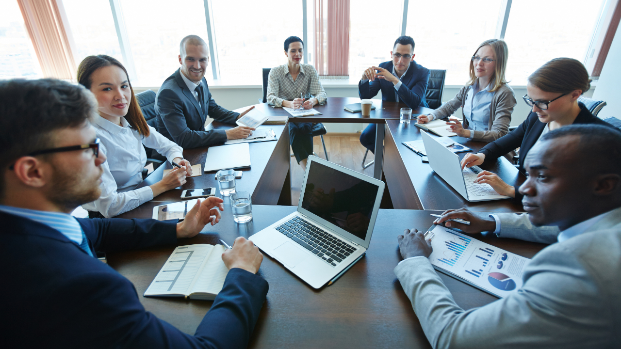 A corporate meeting | Scott Legal, P.C. A corporate meeting
