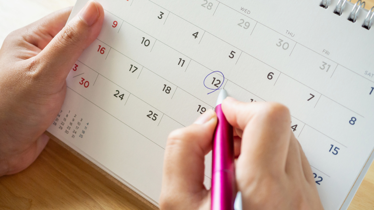 calendar with a date circled | Scott Legal, P.C. calendar with a date circled