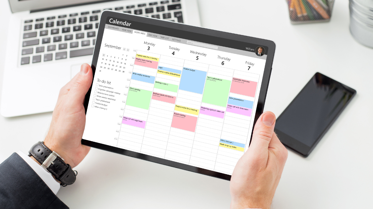 A calendar on tablet | Scott Legal, P.C. A calendar on tablet